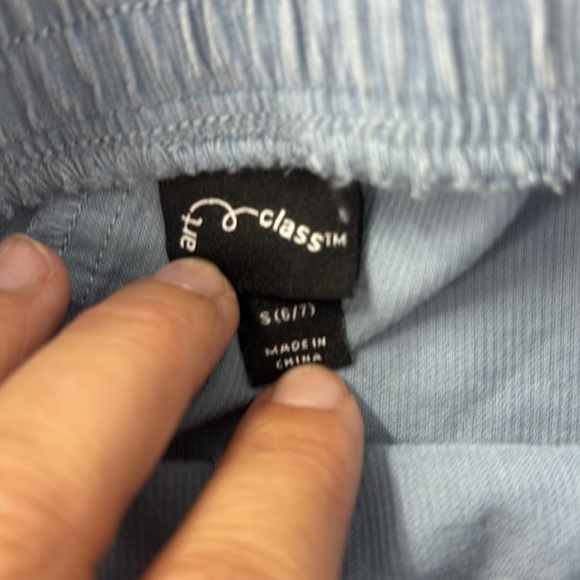 Bundle/ lot of 5— Pink and Blue tops- shorts - dresses 6/7 - Picture 10 of 12